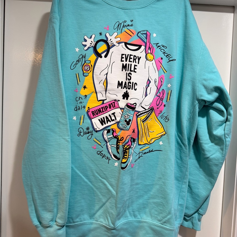 Every Mile is Magic Graphic Sweatshirt - Picture 2 of 2